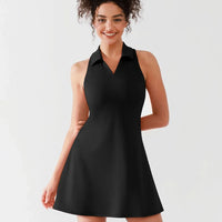 BRXL Workout Polo Collar Tennis Golf Dress