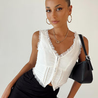 Silvanna Top White