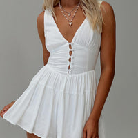 Halcyon Romper White