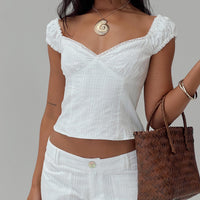 Fyrie Top White