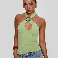 Quell Top Green