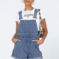 Kacey Overalls Blue Denim