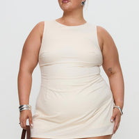 Yumiko Romper Cream Curve