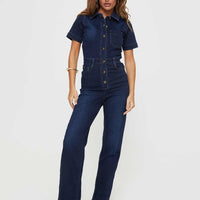 Muro Denim Jumpsuit Blue