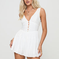 Halcyon Romper White