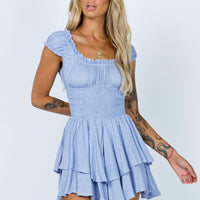 The Love Galore Romper Blue Lower Impact
