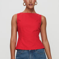 Lilitina Top Red