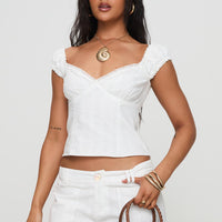 Fyrie Top White