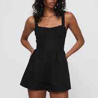 Jurnee Playsuit Black