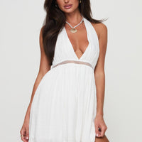 Flotte Playsuit White