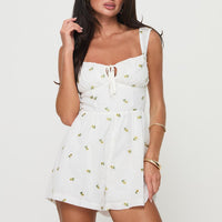 Orsini Romper White
