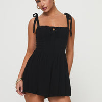 Lehanna Romper Black