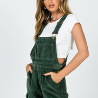 Kacey Short Overalls Khaki