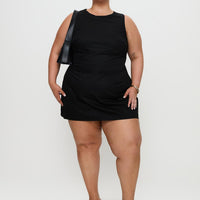 Yumiko Romper Black Curve