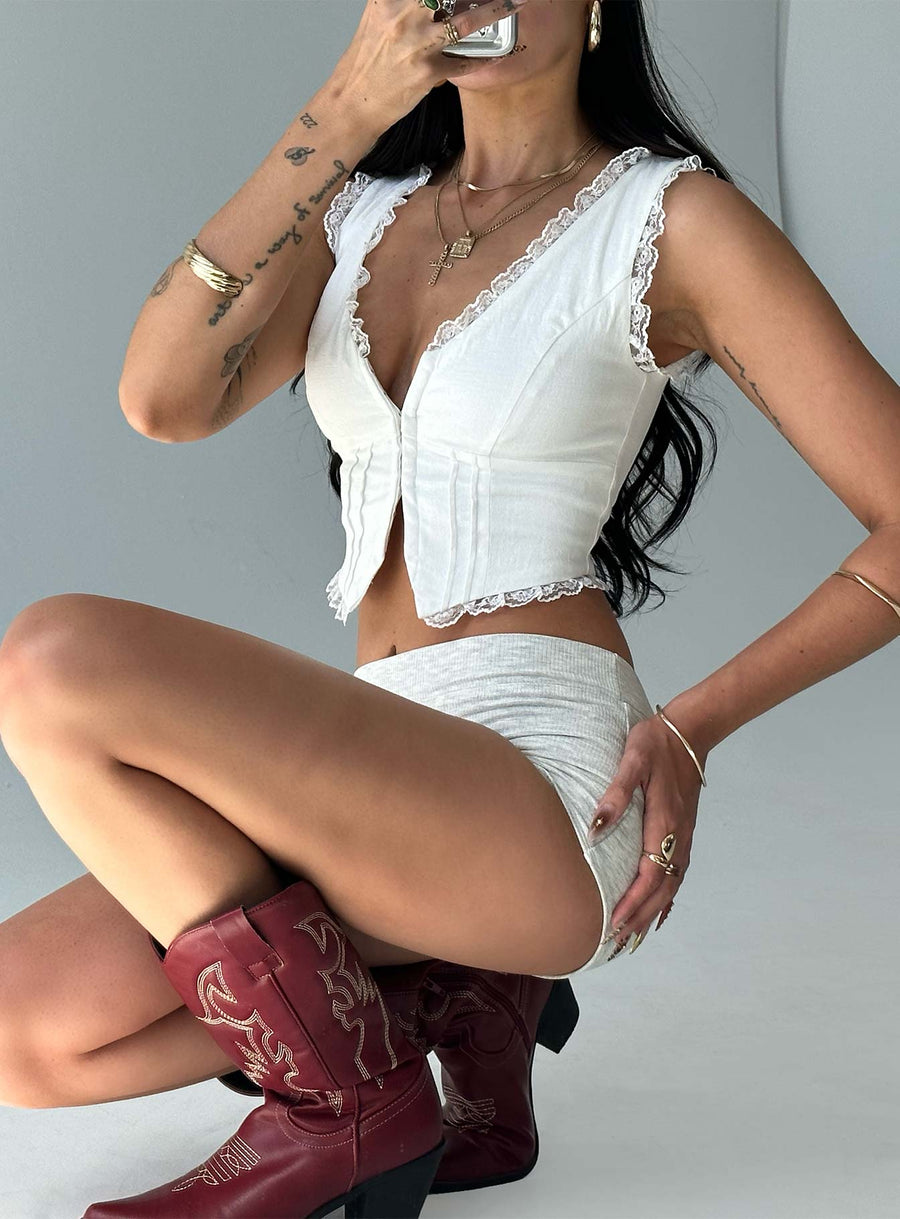 Silvanna Top White