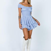 The Love Galore Romper Blue Lower Impact