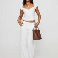 Fyrie Top White