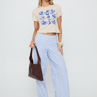 Veggie Patch Graphic Top Grey