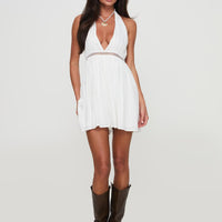 Flotte Playsuit White