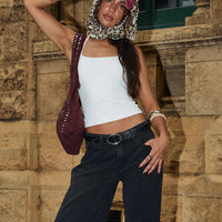 Ezekiel Nylon Top White
