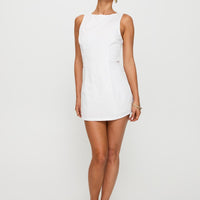 Yumiko Romper White