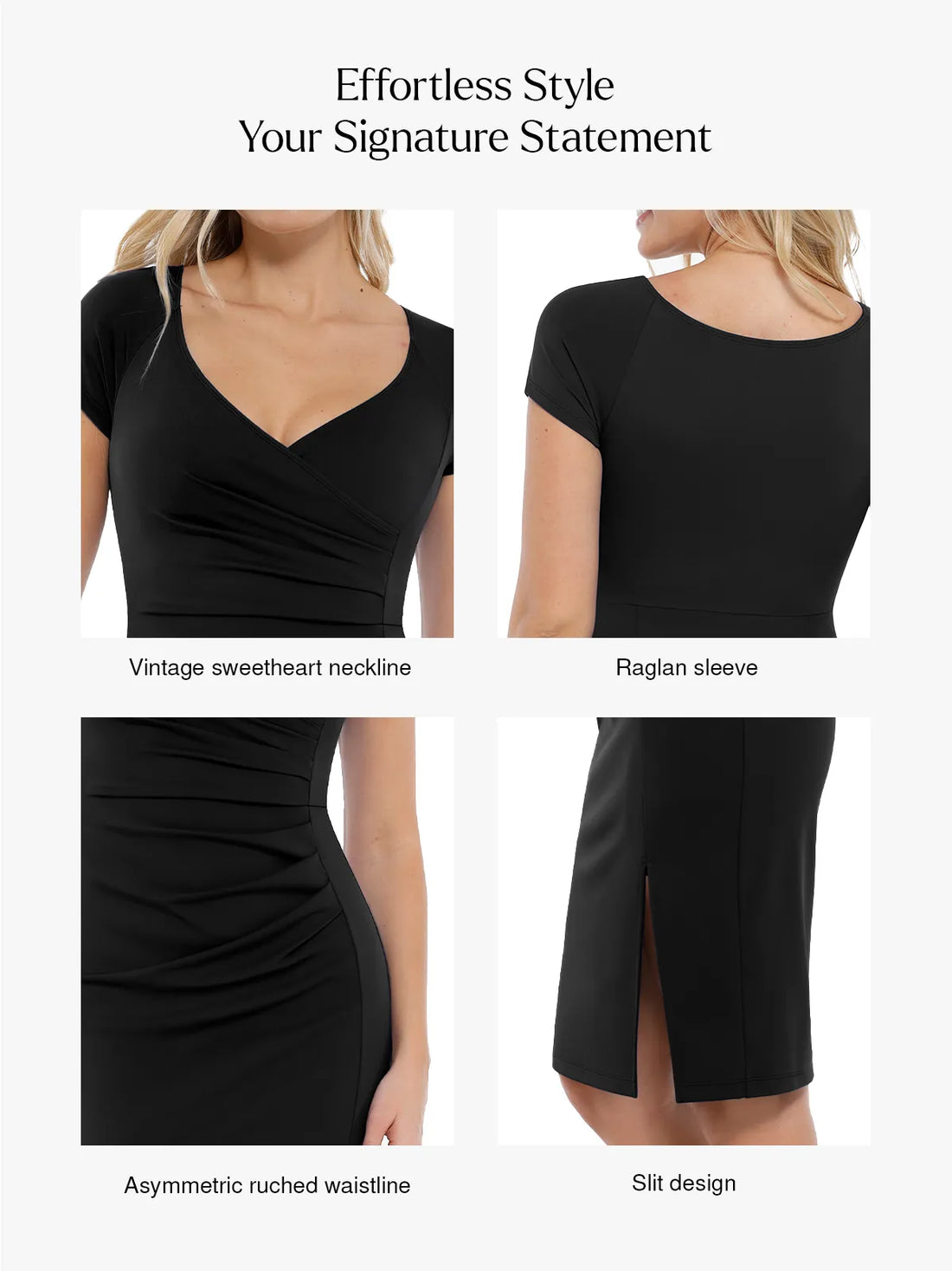 Shapewear Short Sleeve Perfect Form Sheath Dress
