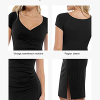 Shapewear Short Sleeve Perfect Form Sheath Dress