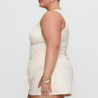 Yumiko Romper Cream Curve