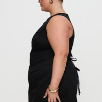 Yumiko Romper Black Curve
