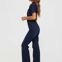 Muro Denim Jumpsuit Blue