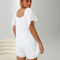 Kendelton Romper White