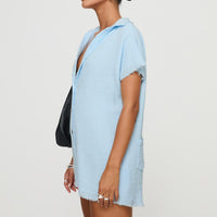 Salt Lake Romper Blue