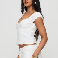 Fyrie Top White