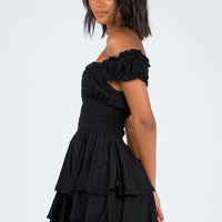 The Love Galore Romper Black