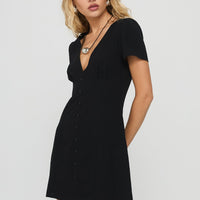 Loveliness Playsuit Black
