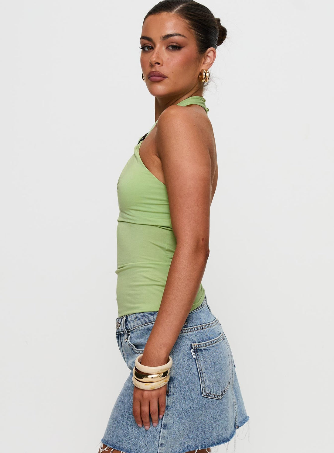 Quell Top Green