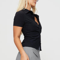 Arnica Top Black Stripe