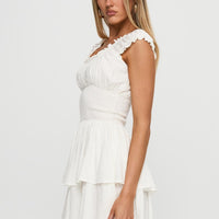 The Love Galore Romper White Lower Impact