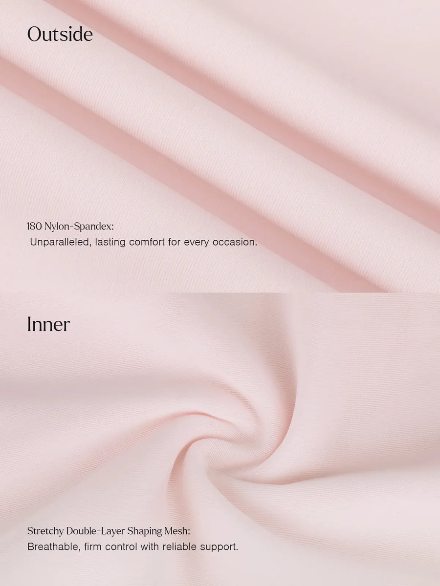 Shapewear Boatneck Draped Sculpting Maxi Dress