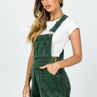 Kacey Short Overalls Khaki