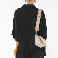 Teney Romper Black