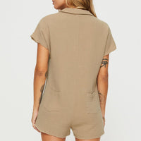 Salt Lake Romper Beige