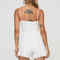 Jaziel Romper White