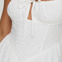 Two Sides Romper White