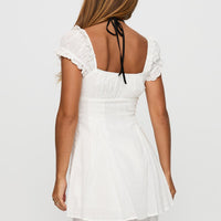 Want Your Love Playsuit White