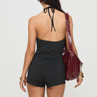 Carbone Romper Black