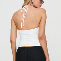 Ezekiel Nylon Top White