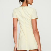 Loveliness Playsuit Lemon