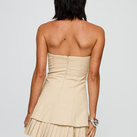 Believe My Mind Playsuit Beige