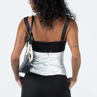 Chantell Top Black / Cream